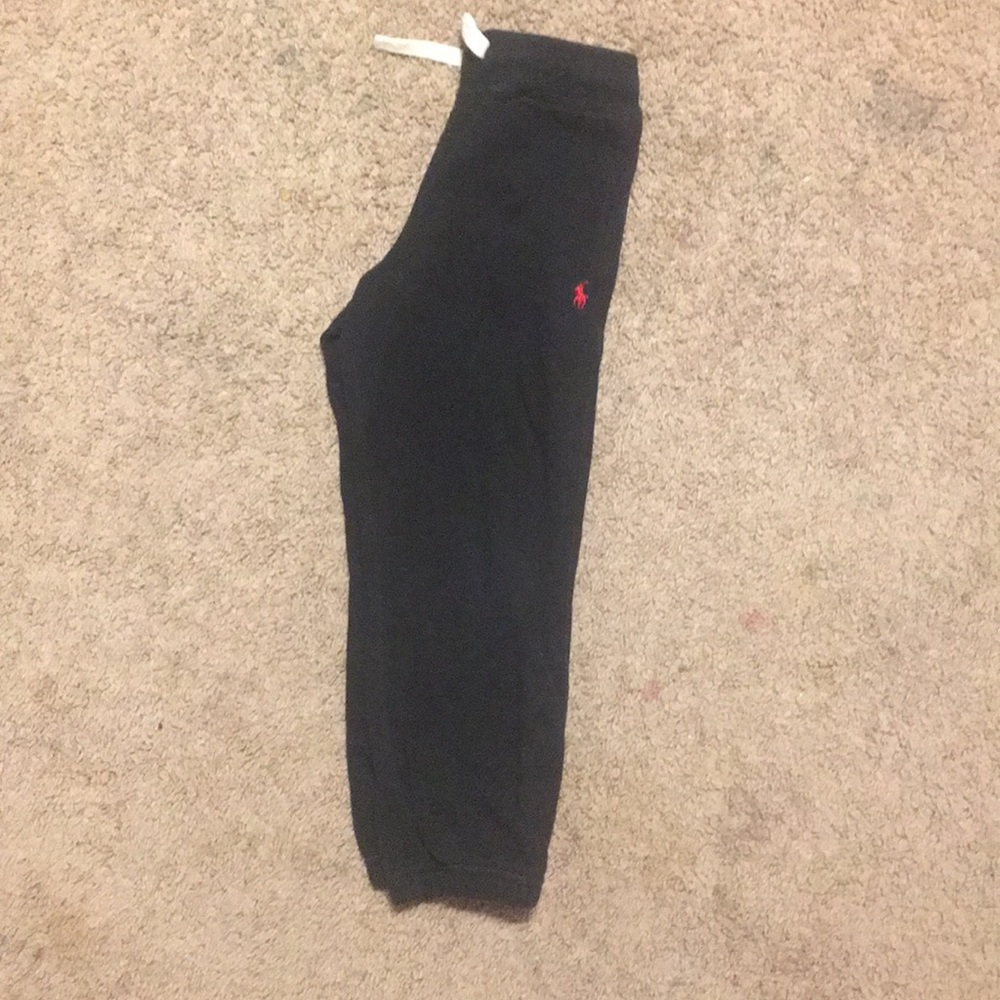 Black polo sweats